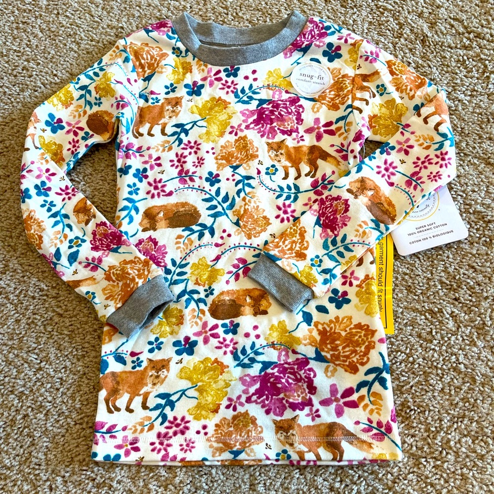 Burt’s Bees Kids Pajama Top 💛